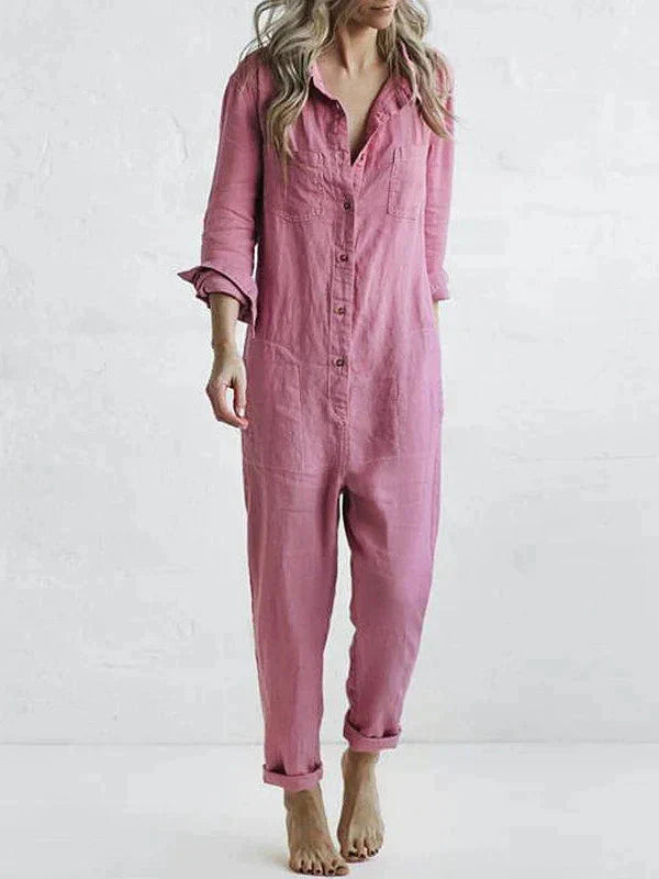 Yentl - Women's Cotton Jumpsuit