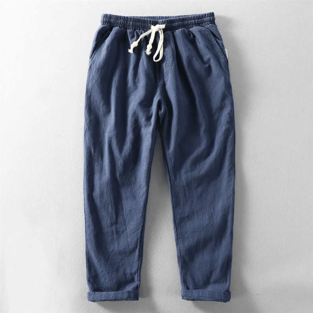 Luca – Effortlessly Cool Linen Men's Trousers