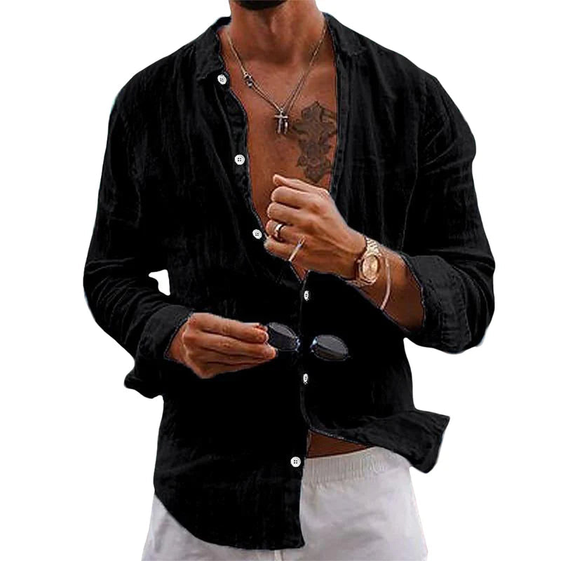 Rick – Men’s Linen Shirt