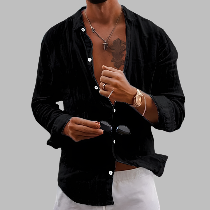 Rick – Men’s Linen Shirt
