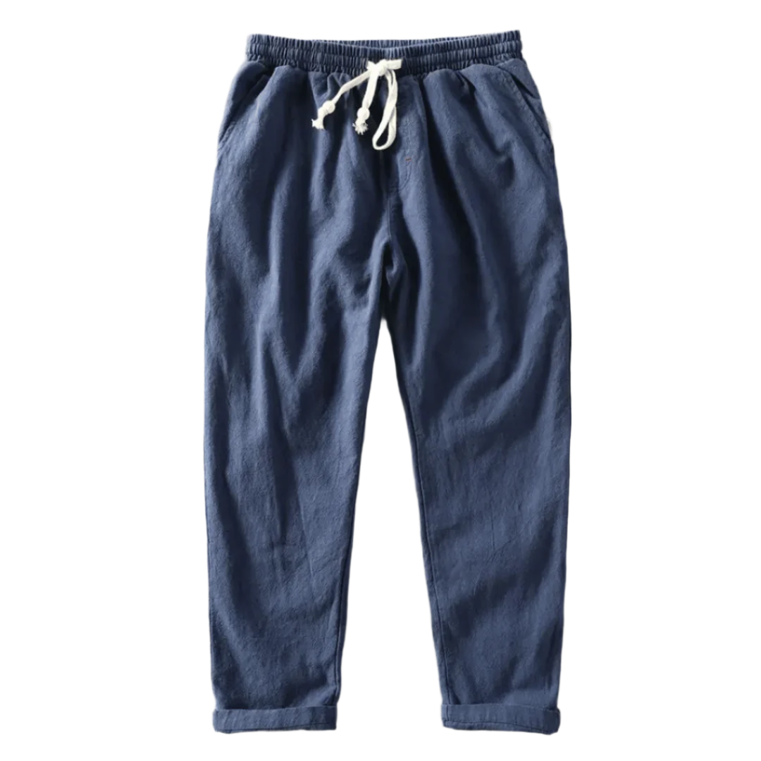 Luca – Effortlessly Cool Linen Men's Trousers