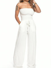 Elisa – Strapless Women’s Summer Jumpsuit for Effortless Elegance