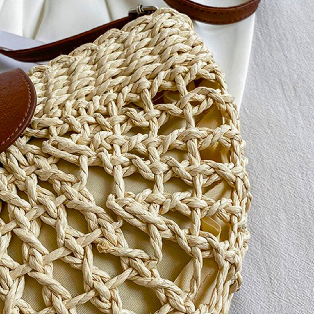 Lina – Chic Straw Women’s Handbag