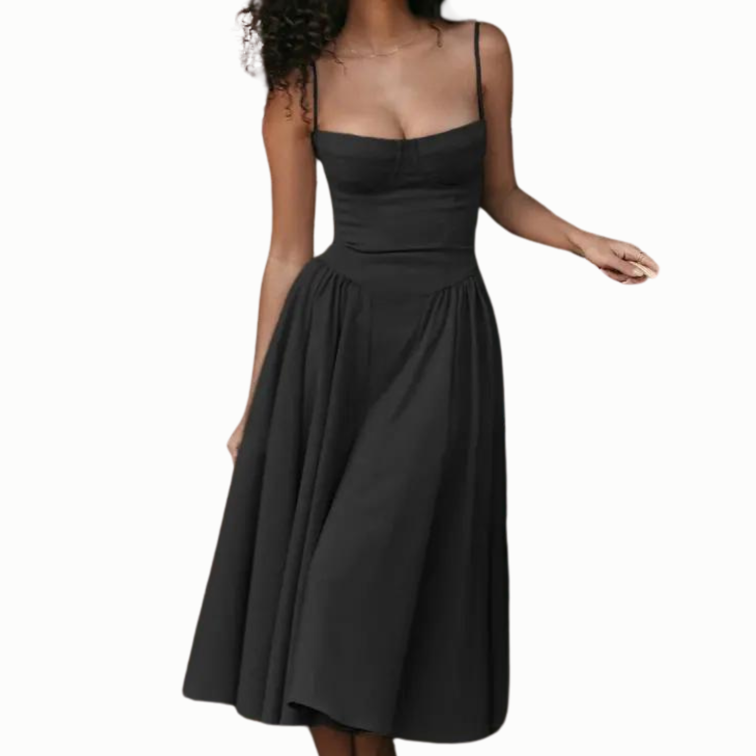 Giulia – Women's Elegant Sleeveless Corset Dress