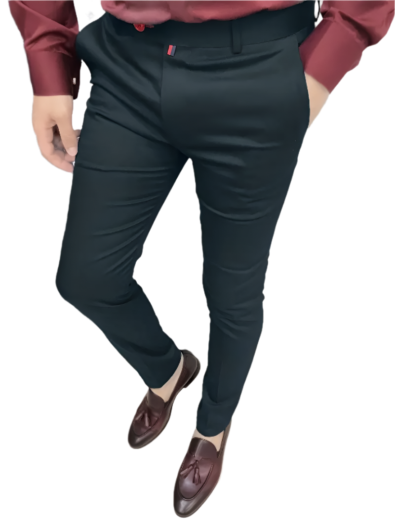 Marco – Men’s Semi-Formal Slim-Fit Suit Trousers