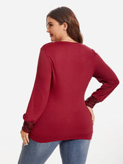 Aria– Women’s Drawstring Side Top