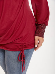 Aria– Women’s Drawstring Side Top