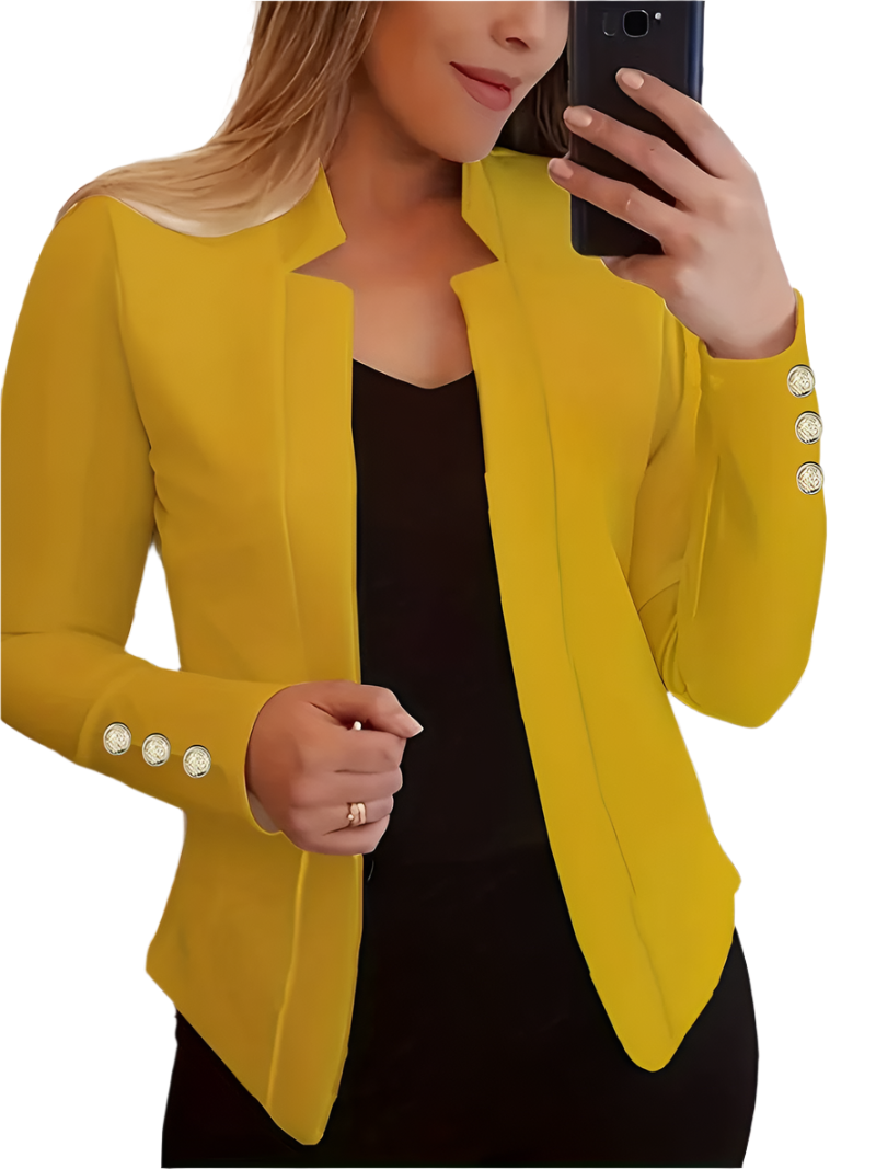 Elena – Effortless Elegance Women’s Open Blazer