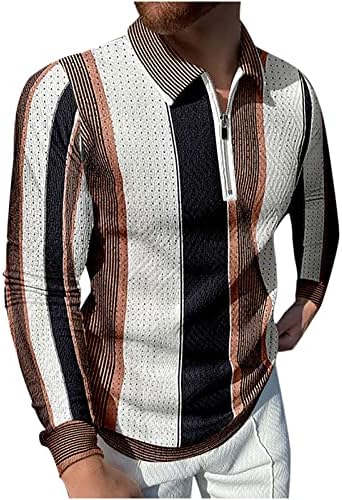 Aviel – Men's Vintage Long Sleeve Polo Shirt