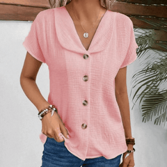 Annaliese – Comfy Women's Collared Blouse