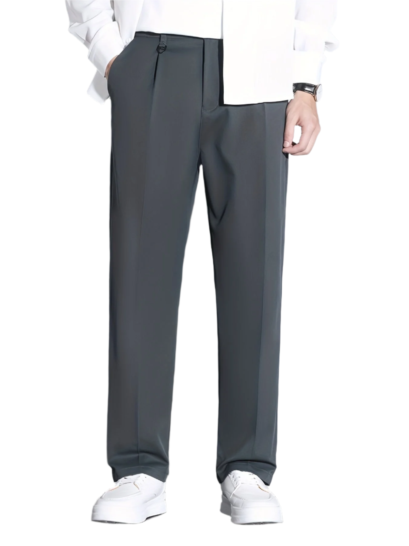 Fracisco – Slim-Fit Men’s Comfort Pants