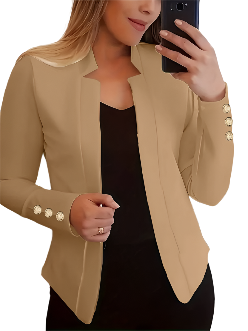 Elena – Effortless Elegance Women’s Open Blazer