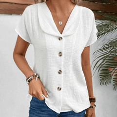 Annaliese – Comfy Women's Collared Blouse
