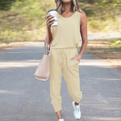 Camilla – Effortless Sleeveless Lounge Set for Women