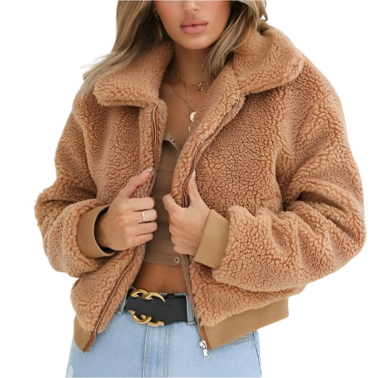 Aakifah – Fluffy Fleece Jacket for Ultimate Winter Comfort For Women