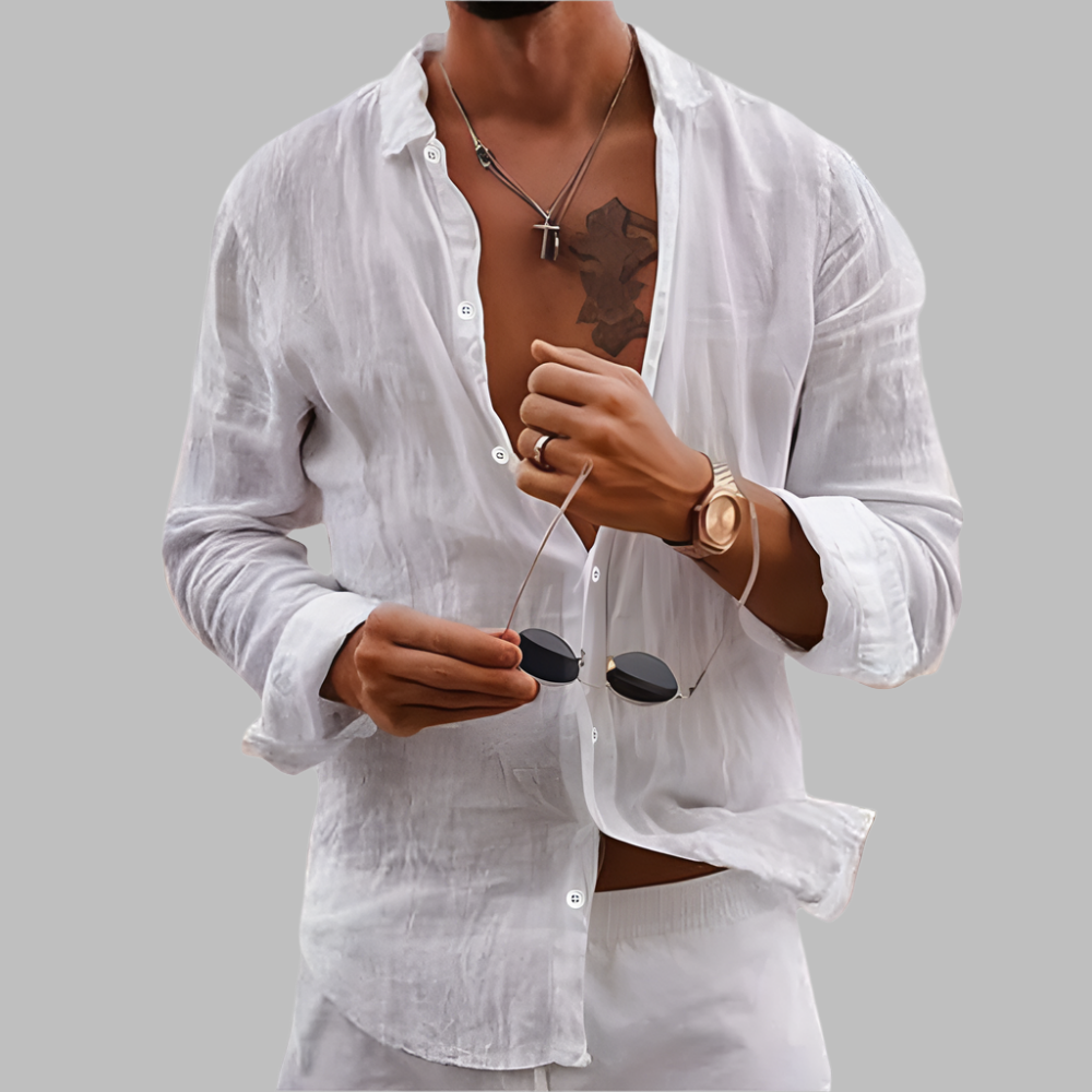 Rick – Men’s Linen Shirt