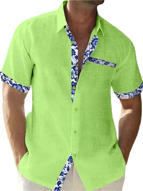 Anthony – Timeless Men's Casual Floral Shirt