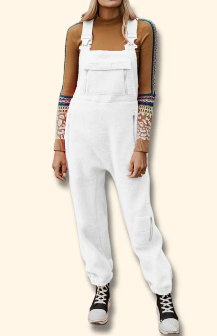 Adèle – Cozy Fleece Winter Jumpsuit for Women