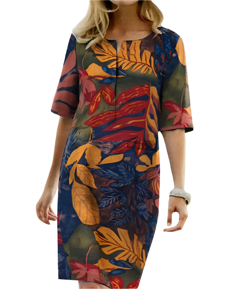 Emery – Elegant Women’s Floral Dress