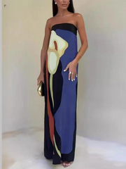 Sofia – Elegant Strapless Evening Women's Dress
