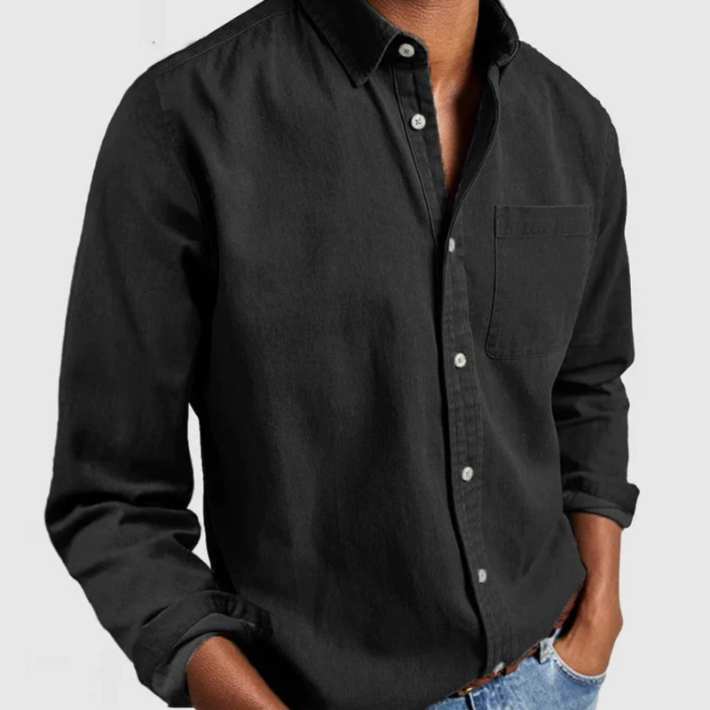 Luca – Versatile Men’s Denim Shirt