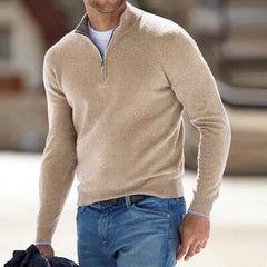 Matteo – Versatile Men’s Zipper Sweater