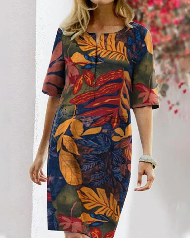 Emery – Elegant Women’s Floral Dress