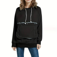 Cheska – Stylish Women's Pet Carrier Hoodie