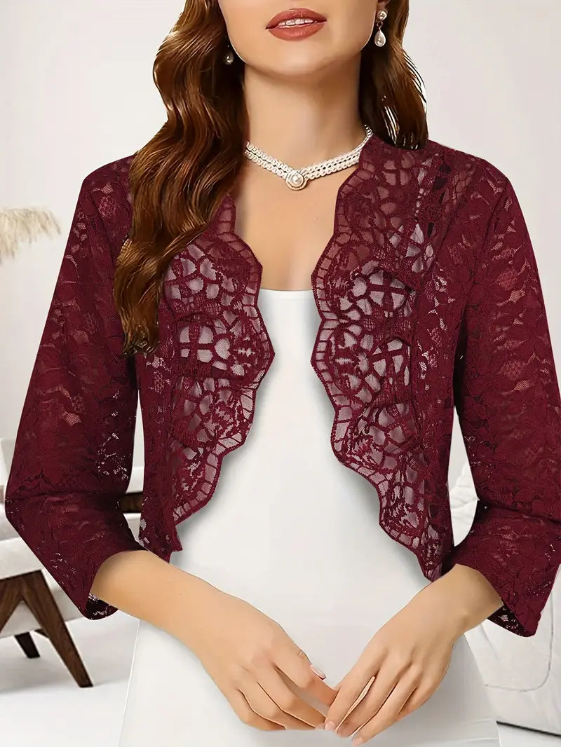 Serafina – Elegant Women’s Lace Cardigan