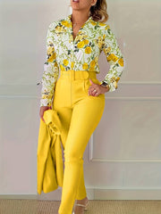 Giulia – Elegant Women’s Blouse and Pants Set