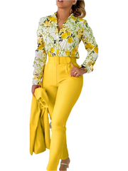 Giulia – Elegant Women’s Blouse and Pants Set