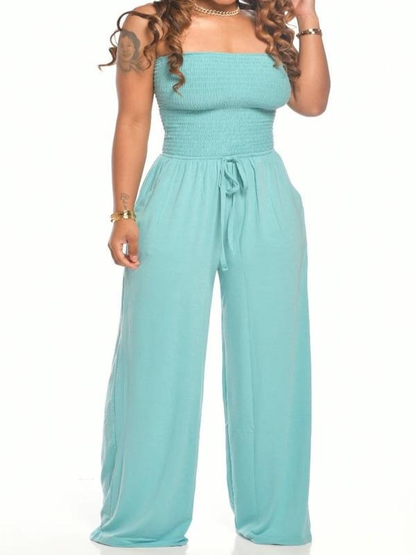Elisa – Strapless Women’s Summer Jumpsuit for Effortless Elegance