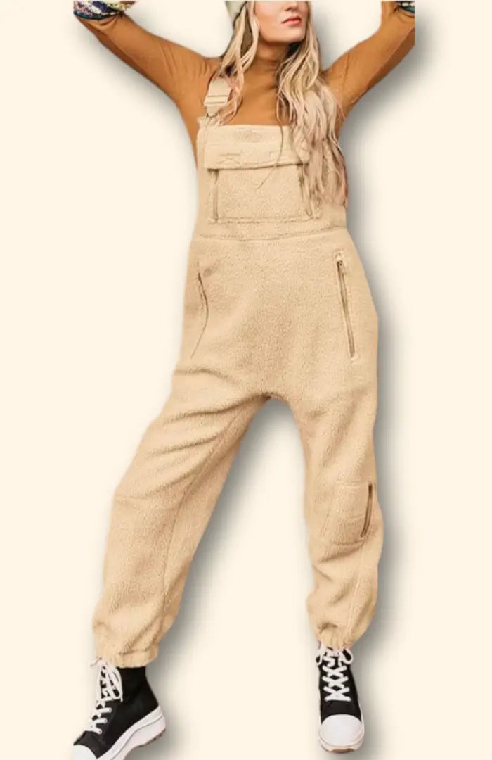 Adèle – Cozy Fleece Winter Jumpsuit for Women