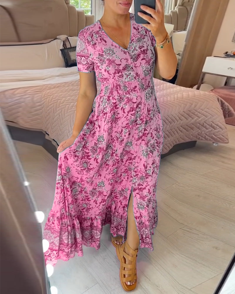 Amara – Effortless Floral Women’s Dress