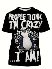 Alessio – Penguin-Crazy Men’s Graphic Tee