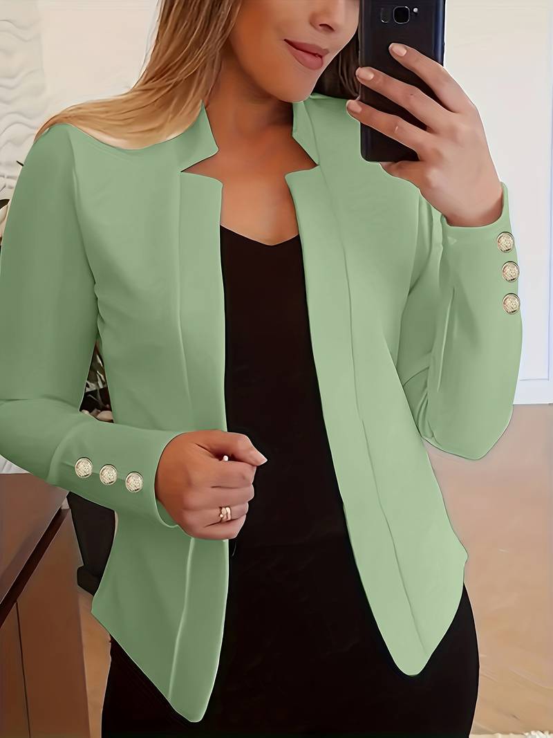 Elena – Effortless Elegance Women’s Open Blazer