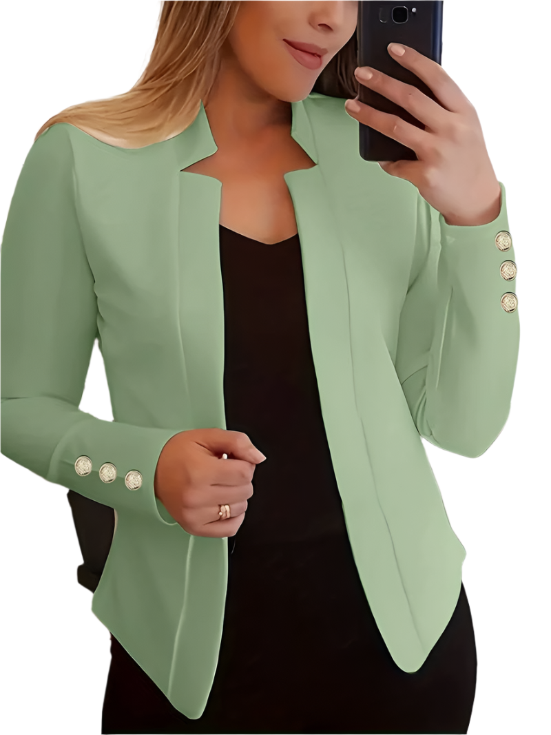 Elena – Effortless Elegance Women’s Open Blazer