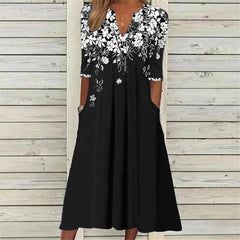 Addison – Floral Elegance Women’s Dress