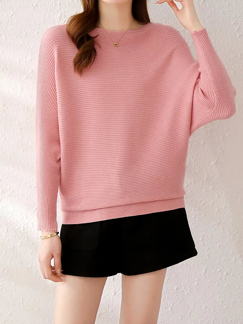 Clara – Batwing Sleeve Women’s Knit Sweater