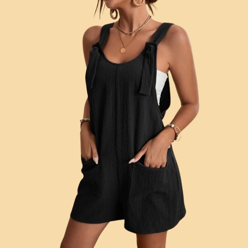 Clara – Effortless Chic Women's Short Romper