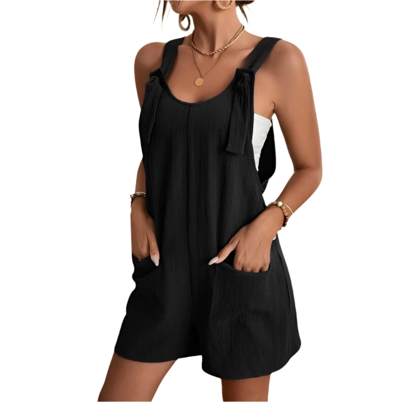 Clara – Effortless Chic Women's Short Romper
