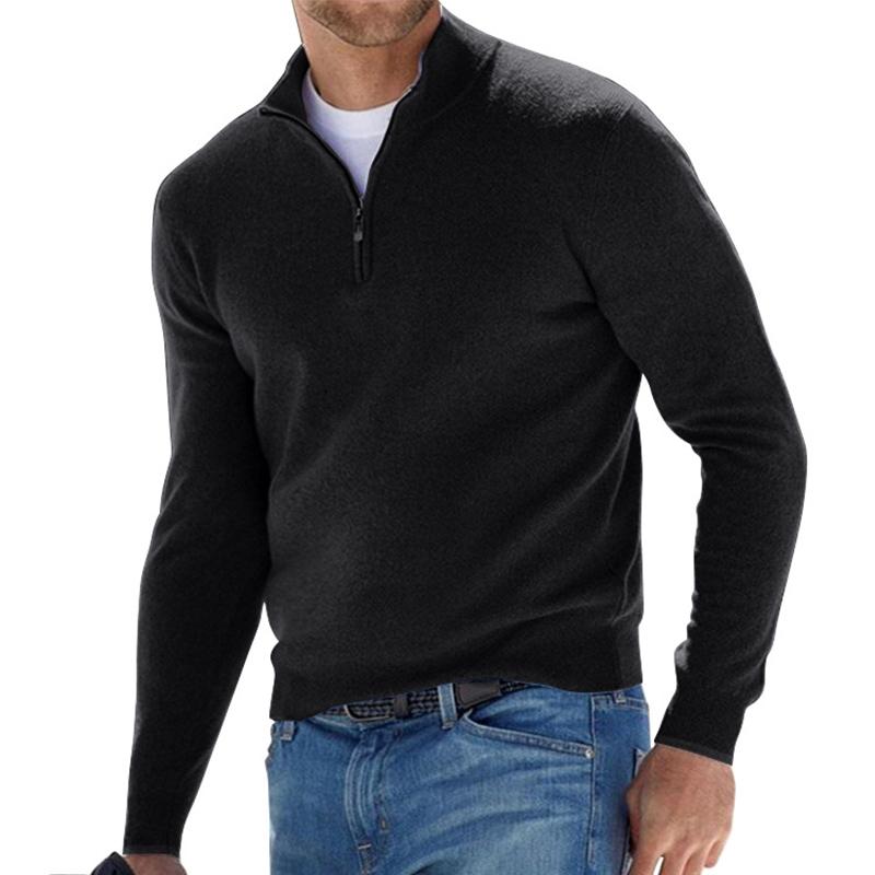 Matteo – Versatile Men’s Zipper Sweater