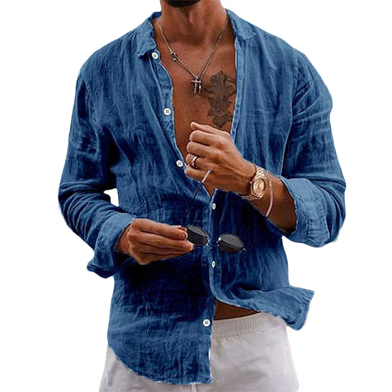 Rick – Men’s Linen Shirt