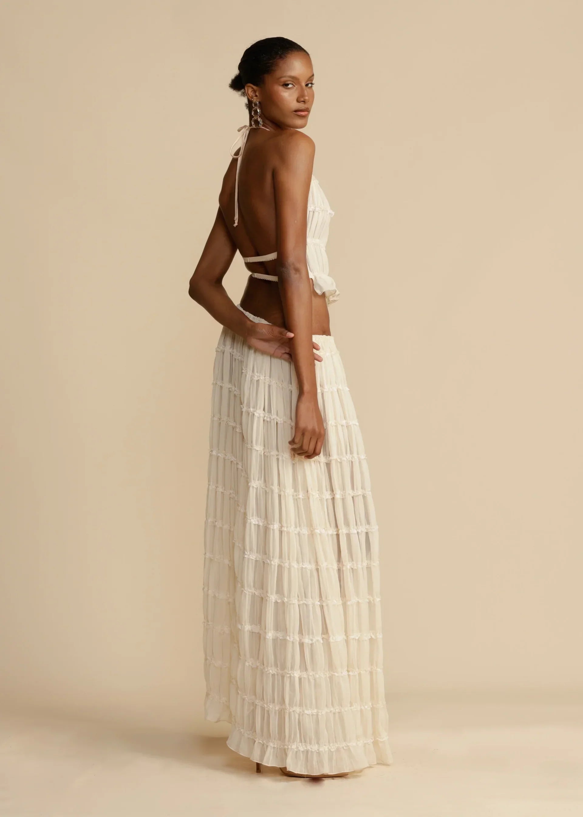 Isabella – Backless Women’s Pleated Summer Dress