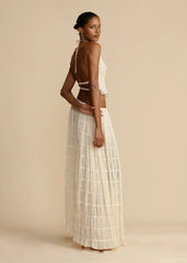 Isabella – Backless Women’s Pleated Summer Dress