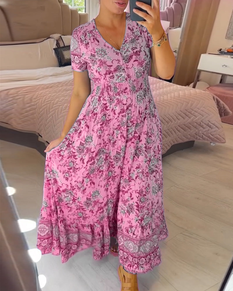Amara – Effortless Floral Women’s Dress