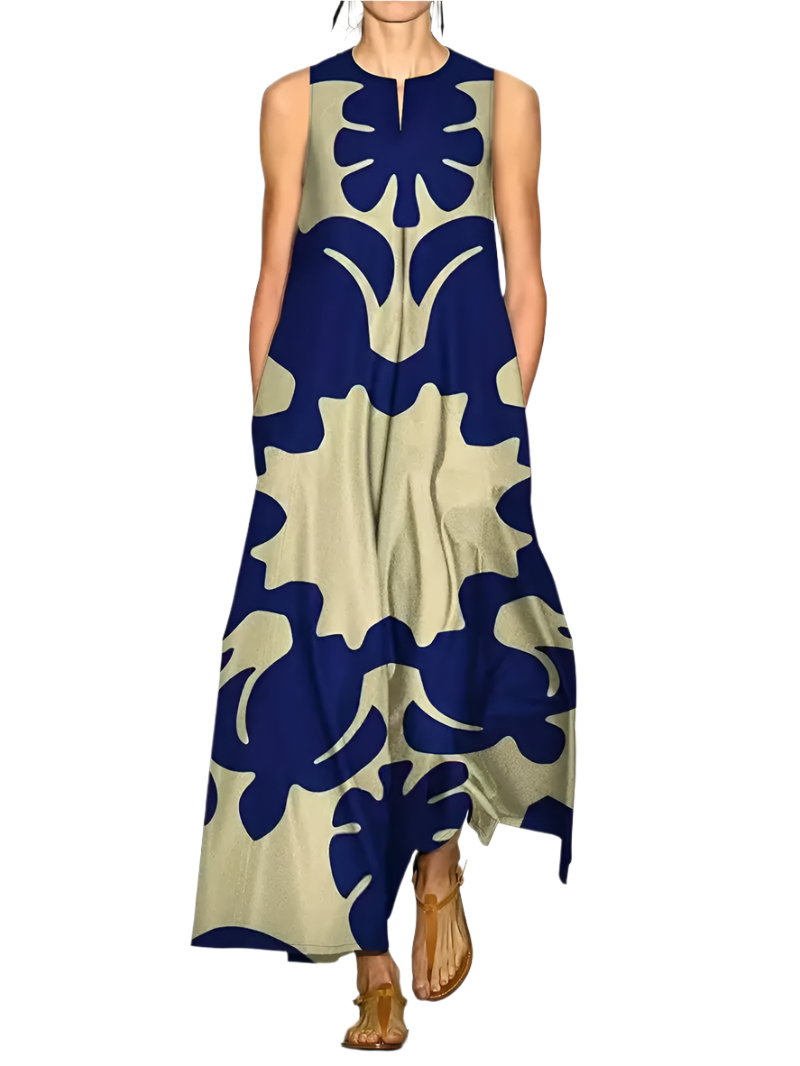 Audrey – Graphic Print Women’s Dress