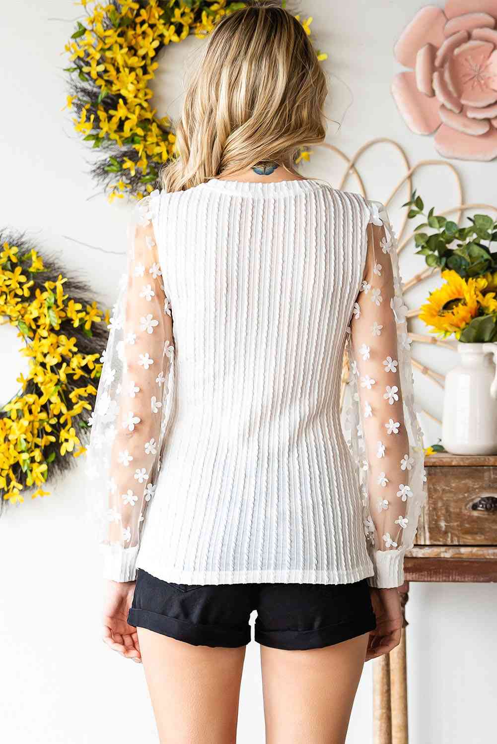 Amara – Embellished Women’s Knit Blouse