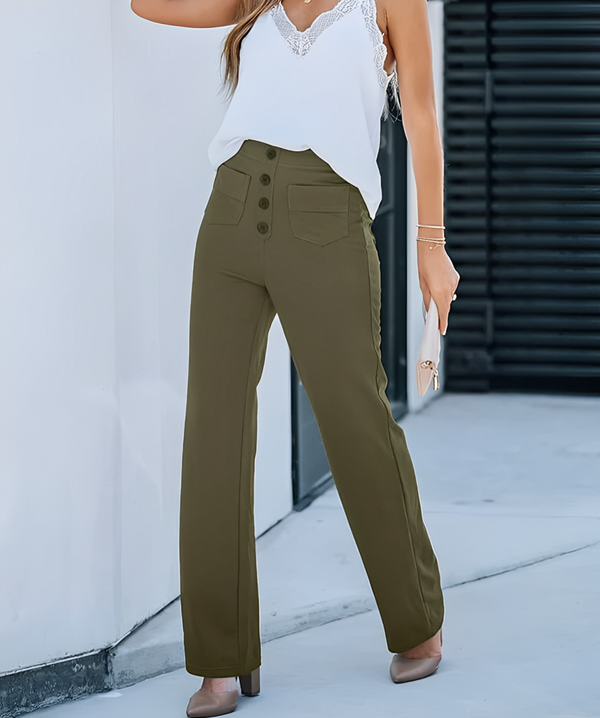 Mariel – Luxe Women’s Flared Trousers