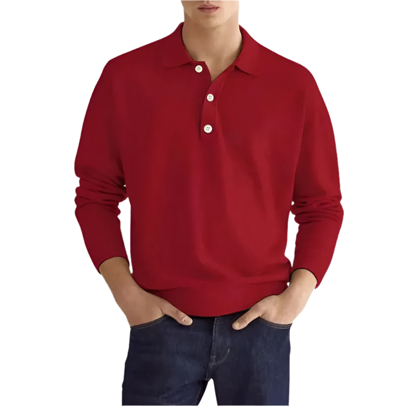 Miko - Timeless Elegance with Men's Polo Shirt